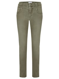 Jeans 'Skinny Button' in Coloured Denim