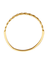 Ketten-Ring in Gelbgold 375