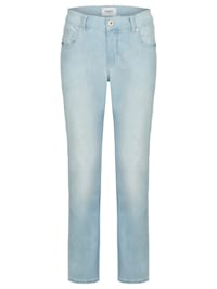 5-Pocket-Jeans 'Leni' mit unifarbenem Design