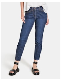 Jeans mit Saumzippern Best4me Cropped