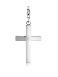 Charm Kreuz Symbol Geo Anhänger 925 Silber