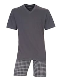 Kurz-Pyjama mit Webhose