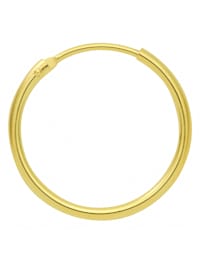 1 Paar 585 Gold Ohrringe / Creolen Ø 20 mm
