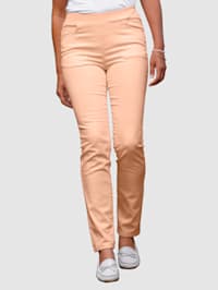 Pantalon à taille élastiquée Coupe Lotta Slim - nombreux coloris au choix