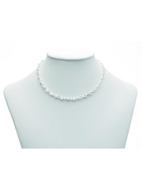 925 Silber Schiffsanker Halskette 50 cm