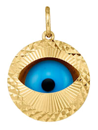 Anhänger -magisches Auge- - magisches Auge - in Gelbgold 333