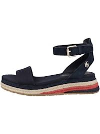 Keilsandale Colored Rope Low Wedge