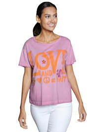 T-shirt 'Love and Peace. Be happy'