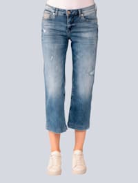 Jeans Culotte im trendigen Destroyed-Look