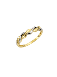Damen Ring 375/- Gold Glänzend