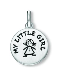 My Little Girl Anhänger aus 925 Silber Ø 12,5 mm