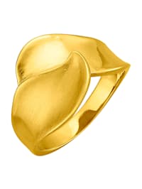 Damenring in Silber 925, vergoldet