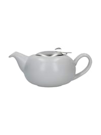 Teekanne, Keramik/Edelstahlsieb, für 2 Tassen London Potterie Pebble