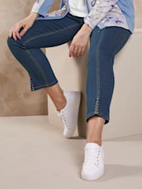 Jeans tot op de enkels