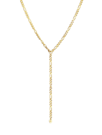 Halskette Figarokette Verstellbar Y-Kette Trend 925 Silber