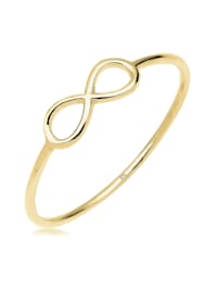 Ring Infinity 375 Gelbgold