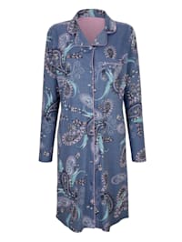 Nightdress in a paisley print