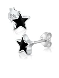 Ohrringe Sterne Emaille Astro Trend Filigran 925 Silber