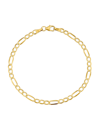 Bracelet en or jaune 375, 21 cm