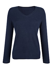 Jumper with a hint of cashmere