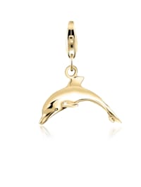 Charm Anhänger Delfin Maritim Kettenanhänger 925 Silber