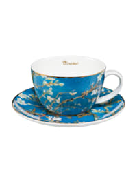 Teetasse Vincent van Gogh - Mandelbaum blau