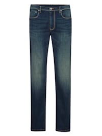 Džínsy v modernom Used-vzhľade