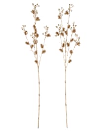 Set de 2 branches décoratives à perles