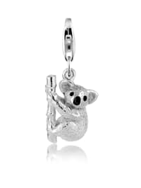 Charm Koala-Bär Anhänger Emaille 925 Sterling Silber
