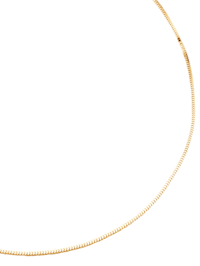 Schlangenkette in Gelbgold 333 45 cm