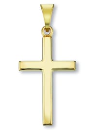 Kreuz Anhänger Kreuz aus 333 Gelbgold