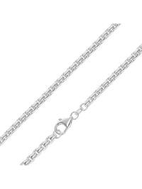 Halskette 925 Silber Venezia-Kette Rund 3,7 mm