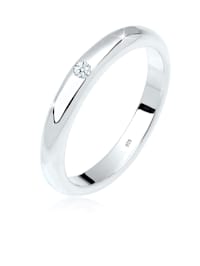 Ring 925 Sterling Silber Diamant Ct 0.03 Verlobungsring