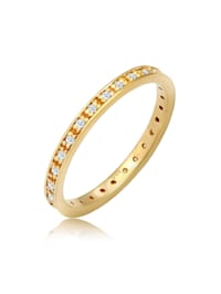 Ring Verlobungsring Diamant (0.14 Ct) 585 Gelbgold