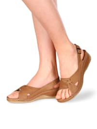 Sandale mit raffinierter Schlaufe