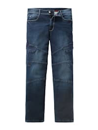 Jeans med flera praktiska fickor
