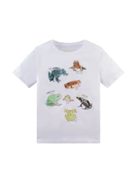 T-Shirt mit Tier-Print