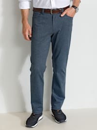 Jersey broek in 5-pocketmodel