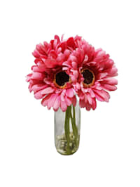 Margeritenstrauß in Vase Kunstblume Flora