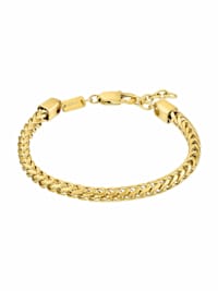 Armband für Herren, Edelstahl IP Gold