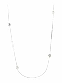 Halskette für Damen, Edelstahl | 72+5 cm lang