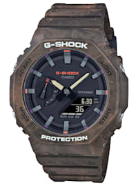 G-Shock Classic AnaDigi Herrenuhr Braun meliert