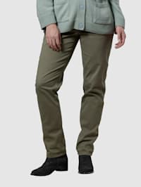 Pantalon chino en coton extensible