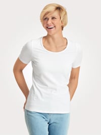 Shirt mit Pima Baumwolle