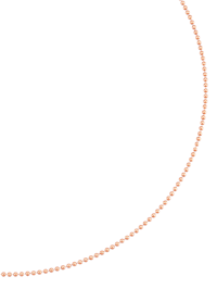 Halskette in Roségold 585 50 cm