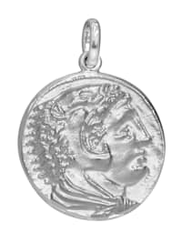 Anhänger Herakles/Zeus 925 Silber Replikat griech. Drachme
