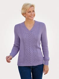 Jumper made from soft Pima cotton