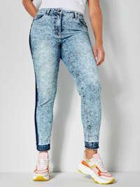Jeans mit Gallonstreifen