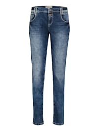 Modern fit jeans mit Waschung Material