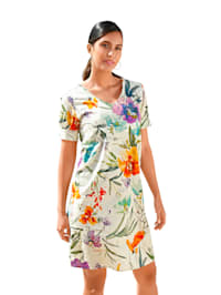 Kleid mit floralem Print
